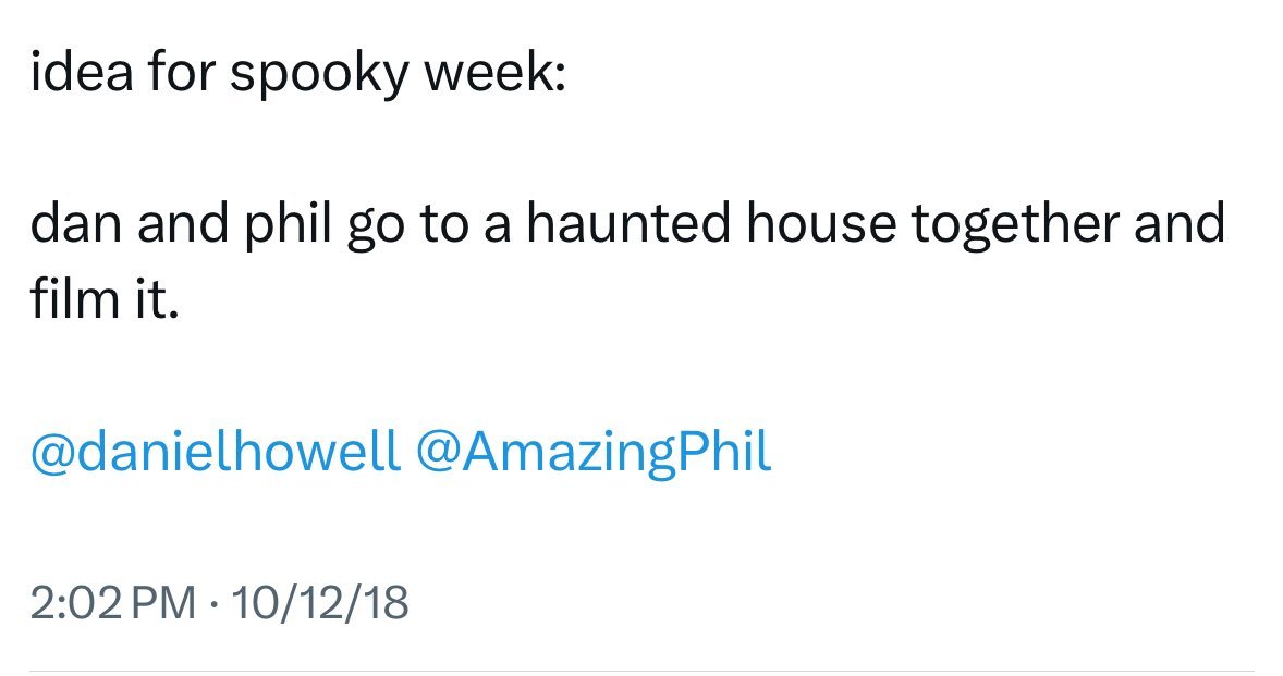 NicoleLizzyM's tweet image. Since 2016 I’ve only asked for one thing. Please. @danielhowell @AmazingPhil