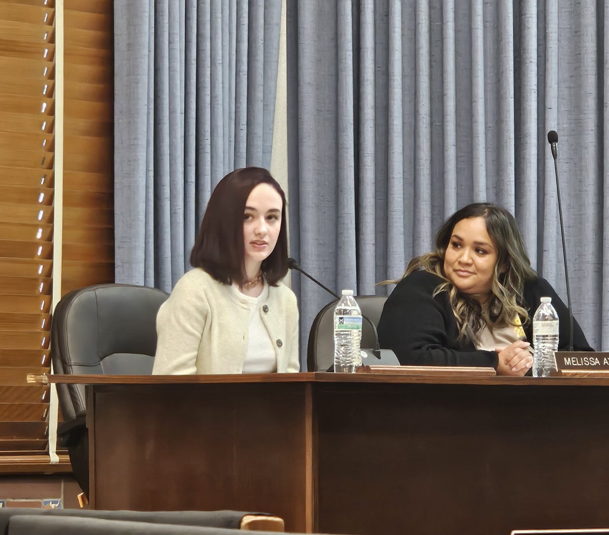 RUSDeAcademy's tweet photo. eAcademy's own Student Board Trustee, Ella Ford, did a fantastic job tonight representing the high schools at the RUSD Board of Education meeting!  She was calm and collected with her professionalism on showcase. So proud of her! https://t.co/6SJm5j5xo9