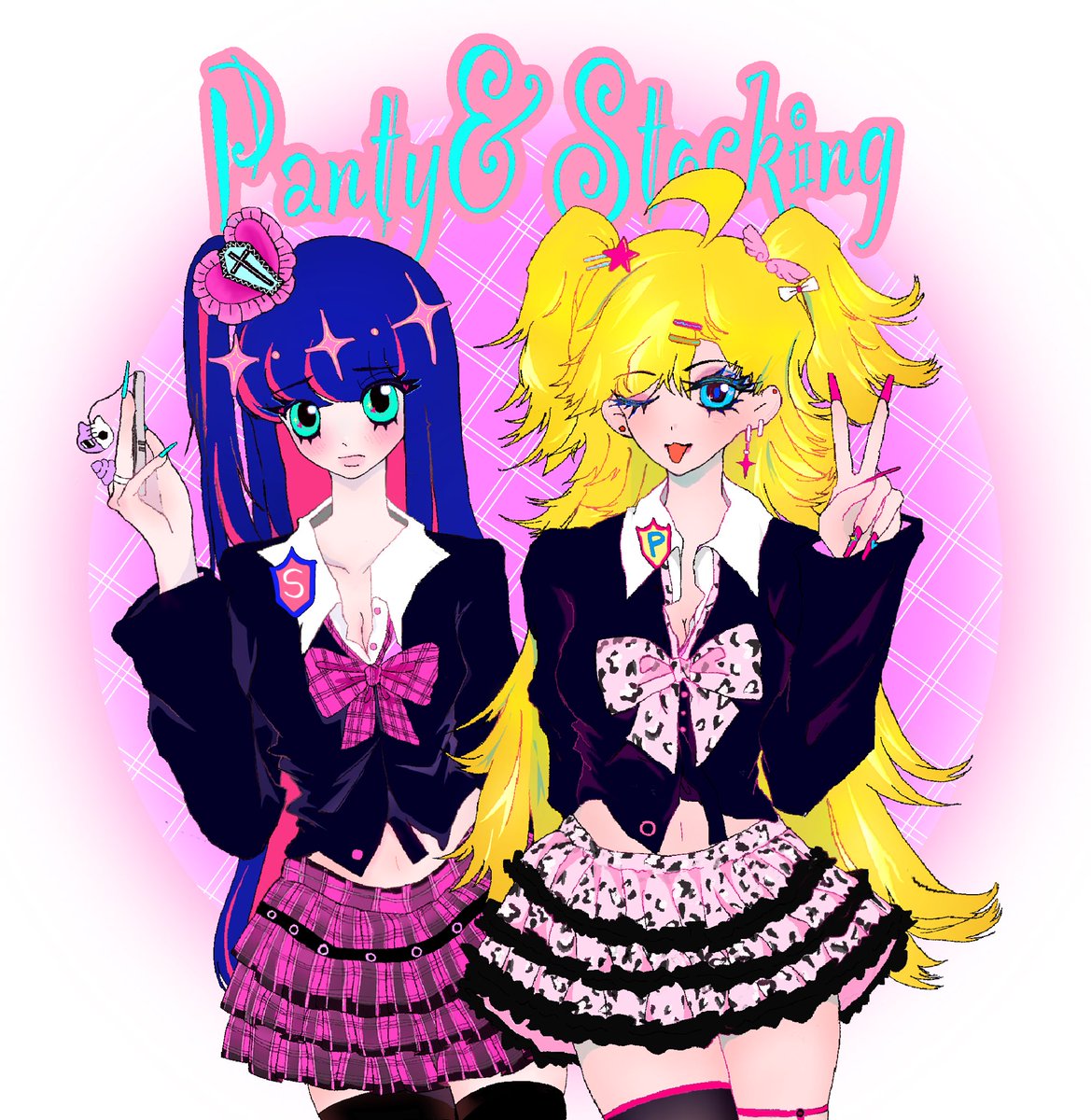 #吊带袜天使 #stocking #Stocking #PSWG #pantystocking
 #stockinganarchy #fanart #characterart #pantyandstocking  #paswg  #初夏の創作クラスタフォロー祭り
#絵描きさんと繋がりたい  #pswg 
#絵柄が好みっていう人にフォローされたい 
#絵描きさんフォロバ１００
#panty #Panty  #Stocking