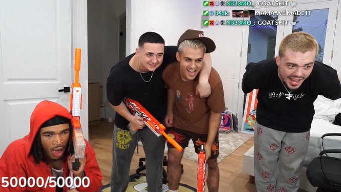 StableRonaldo's tweet image. 50,000 twitch subs... I love you all 🫶