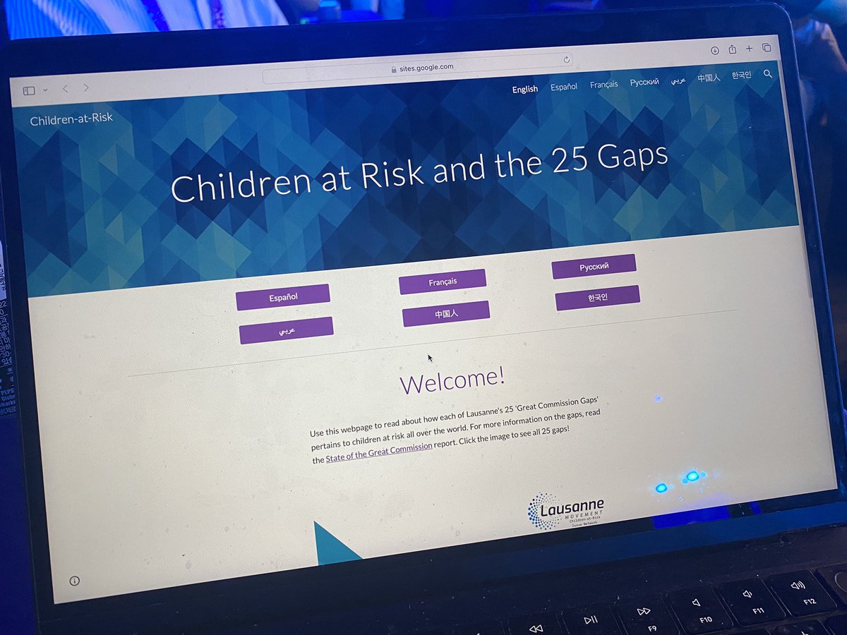 Yesterday, Menchit Wong, spoke about needing to include the voices of children. Children need to be considered by all 25 gaps. The Children at Risk issue network have produced short briefings for all 25 gaps - linking children to each gap. 

sites.google.com/my.wheaton.edu…

#L4congress