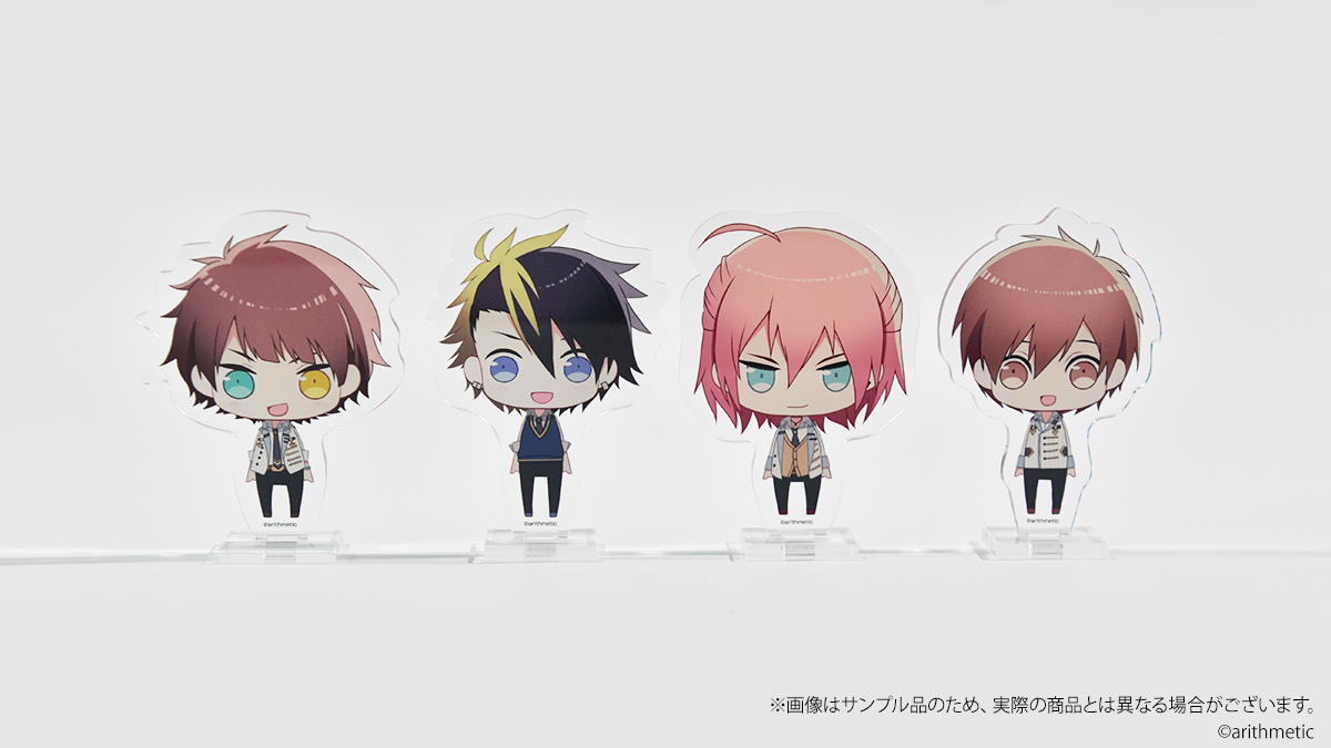 [新品未開封] DYNAMIC CHORD ミニキャラアクリルスタンドセット 商品紹介】 #ダイジャム [rêve parfait]のミニキャラアクスタが登場