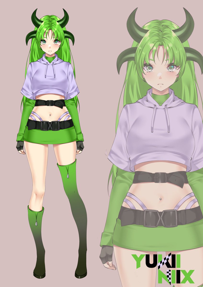 YukiiNiixVT's tweet photo. Hi everyone!! I guess I should officially introduce myself!!! My name is Yukii Niix. I’m your new favorite racing demon princess!! I love cars, horror and what is known as “divorced dad rock” I hope to meet you all very soon! 
#VtuberUprsing #Vtuber #vtubermodel https://t.co/2mFSxDEoBy