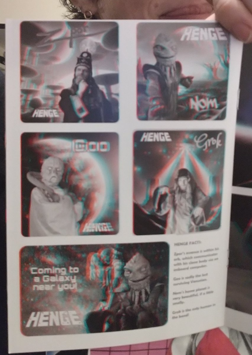 p4ra114x_5h1f4's tweet image. Ok DUDE. NO REALLY DUDE👏👏👏 AWESOME. @StereoSimian aka Dave Wynn made a 3D comic book (your name on the cover? Stereographer is a job like an inker or writer &amp;amp; this is dope) &amp;amp; it's the exact 3D comic book everyone deserves- also, now I must henge (i look 50% less cray 👍)👏👏👏