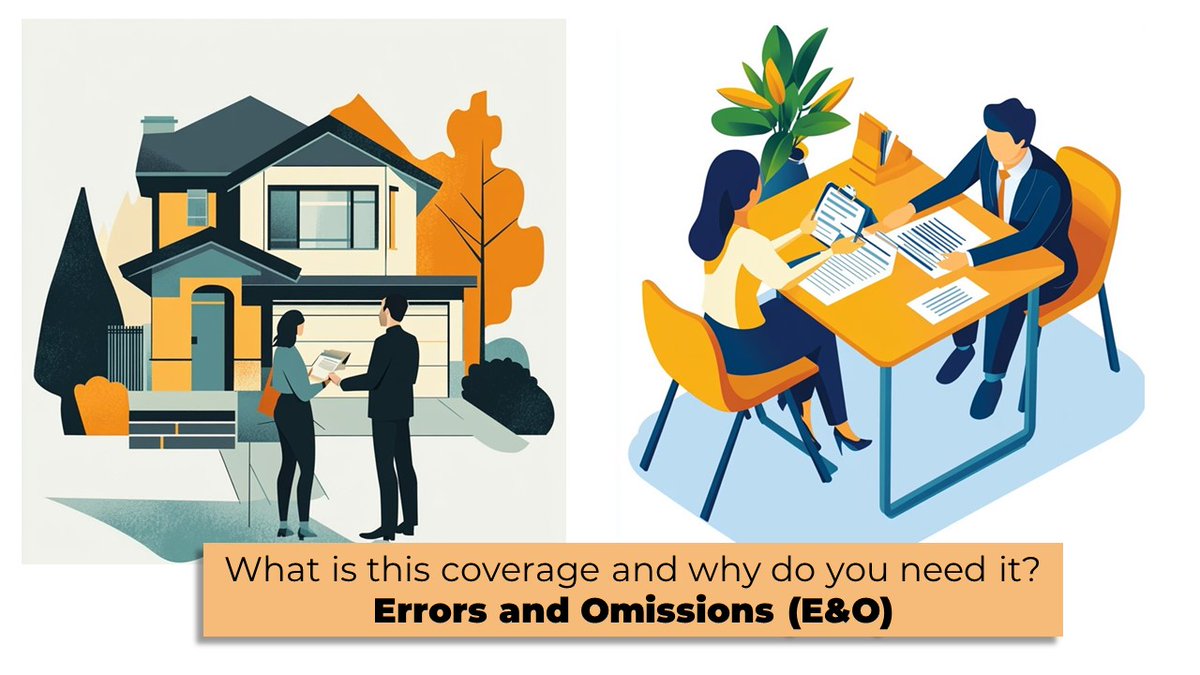 InsureRisk's tweet photo. When you provide any service professionally, there are some inherent risks you take on. An errors and omissions (E&amp;O) insurance policy provides coverage so you can serve your clients and not worry about the scenarios that may prevent you from serving any clients at all. https://t.co/rYCu01q6qi