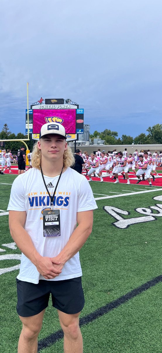 Sean Ryan (@sean_ryan_8808) on Twitter photo Thank you <a href="/michael_kubicki/">Michael Kubicki</a> and <a href="/CoachVenne/">Coach Venne</a> for having me at <a href="/UWSPFootball/">UWSP Football</a> for a game day visit!
<a href="/NBWFOOTBALL/">Viking Football</a> Thank you <a href="/michael_kubicki/">Michael Kubicki</a> and <a href="/CoachVenne/">Coach Venne</a> for having me at <a href="/UWSPFootball/">UWSP Football</a> for a game day visit!
<a href="/NBWFOOTBALL/">Viking Football</a>
