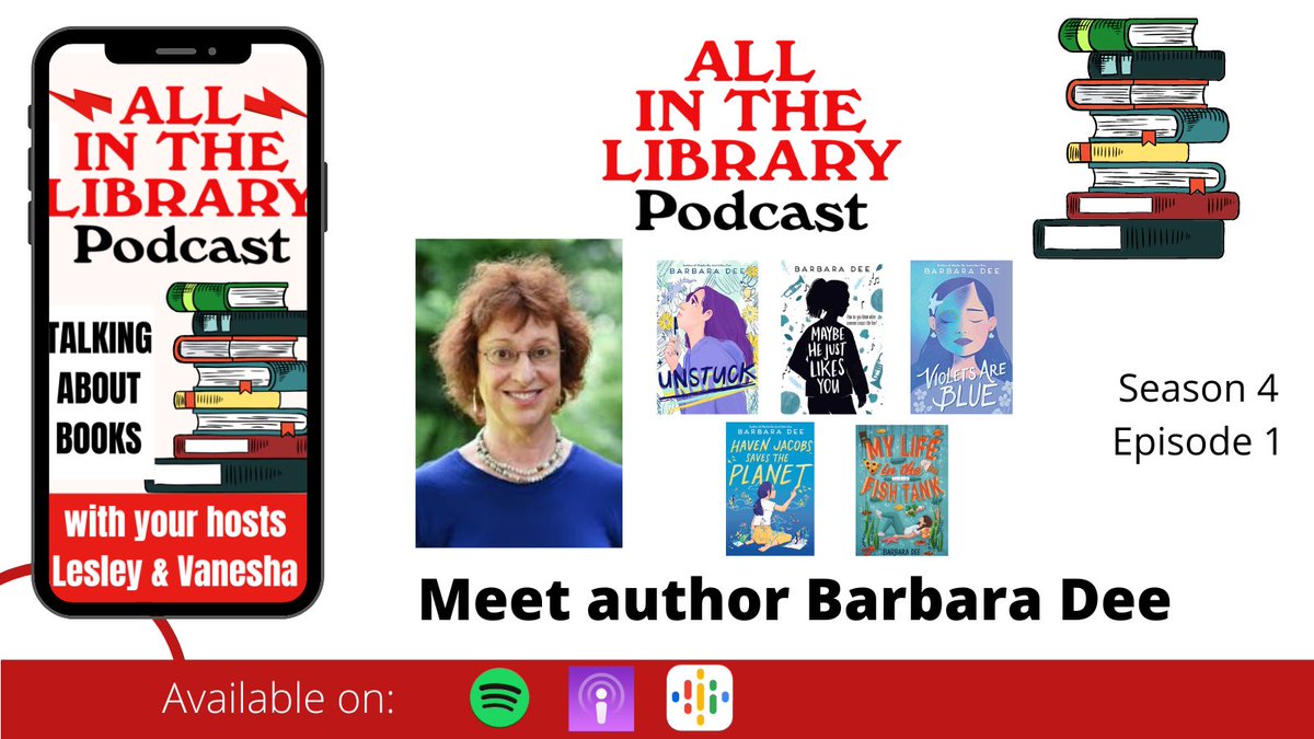 On the latest episode 🎙️ we dive into Barbara Dee’s  incredible new middle grade novel unstuck a powerful story about finding your voice and navigating life’s challenges. 📚✨