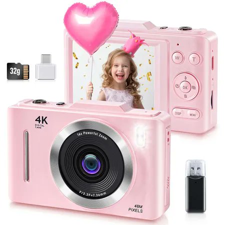 BestDealsCoNz's tweet image. FHD 1080P Kids Digital Camera
Buy Now &amp;gt;&amp;gt;&amp;gt; bit.ly/4djxHFe
#KidsCamera #digitalcamera #KidsDigitalCamera