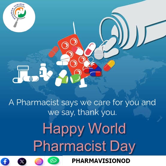 Parthajitprusty's tweet photo. On the occasion of World Pharmacist Day we show our sincere gratitude to all Pharmacy students, all teachers &amp; Pharma Scientist, as well as working Pharmacist &amp; Pharma professional

#Happy World Pharmacist Day 
#ବିଶ୍ଵ_ଫାର୍ମାସିଷ୍ଟ_ଦିବସ🌺💐💐 https://t.co/Kr0nfdjkwl