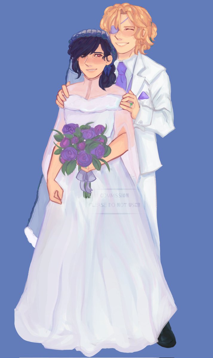 Bride Felix ⚔️ 
Dimilix wedding, anyone?
Comm 🐗⚔️