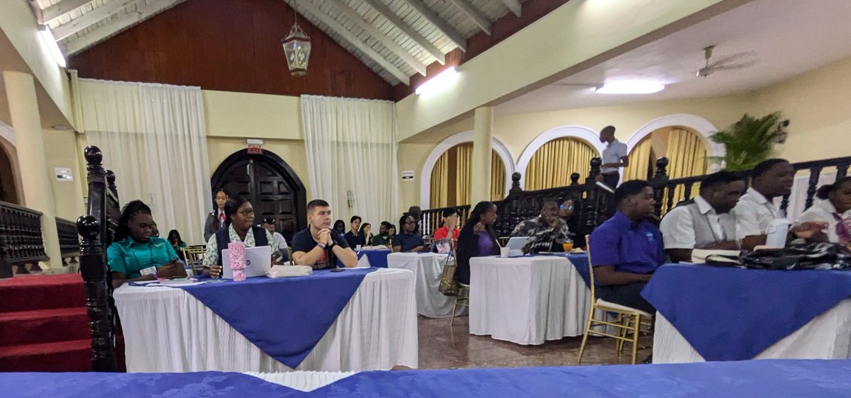 RoostersWorldja (@roostersworldja) on Twitter photo We had a great time talking to Youth leaders from a number of countries about the environment including  meeting some of the United Nations Sustainability Goals at the #YouthCongress2024 in Montegobay, Jamaica.
Panelists listed below:
#Roostersworldja #Biologist We had a great time talking to Youth leaders from a number of countries about the environment including  meeting some of the United Nations Sustainability Goals at the #YouthCongress2024 in Montegobay, Jamaica.
Panelists listed below:
#Roostersworldja #Biologist