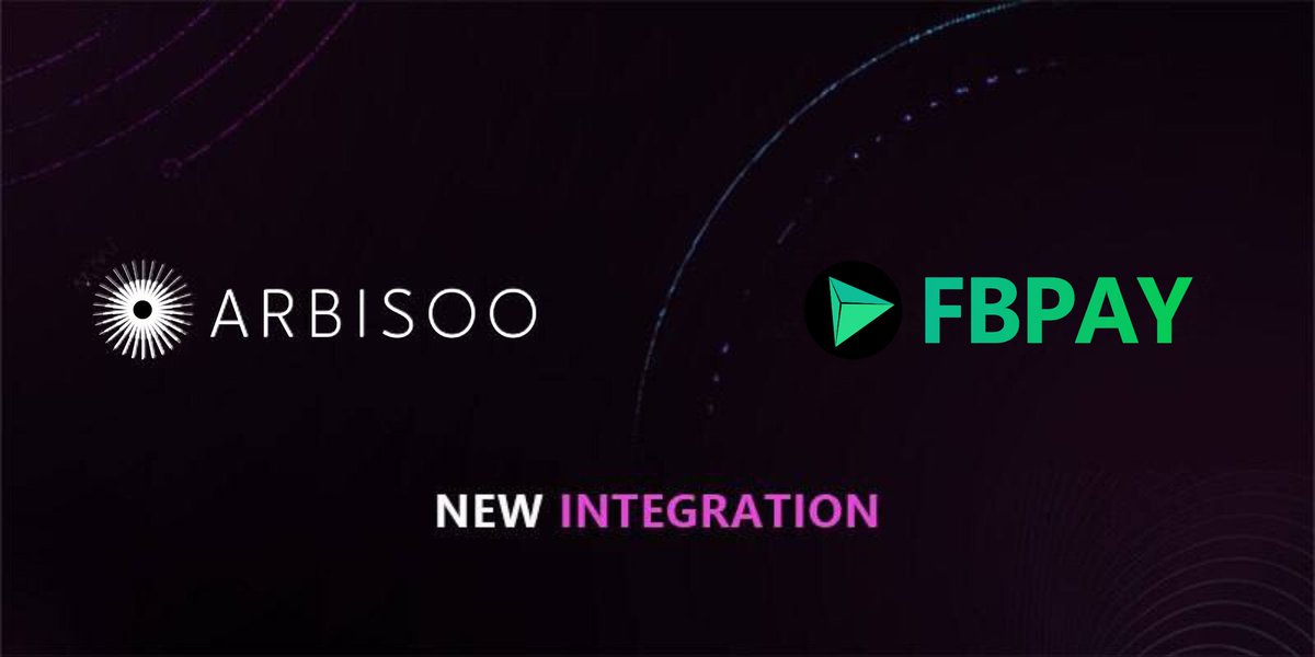 Arbisooteam's tweet photo. ๐ Exciting Partnership Announcement ๐ค
Weโre thrilled to announce our collaboration with @FBBank_cc ๐๐ป
FBPay builds crypto payment infrastructure, enabling easy fiat-to-crypto exchanges via debit/credit cards, PayPal, Apple Pay, Google Pay, and Stripe.
#Arbisoo #FBPay #Web3 https://t.co/oEltcVL4H0