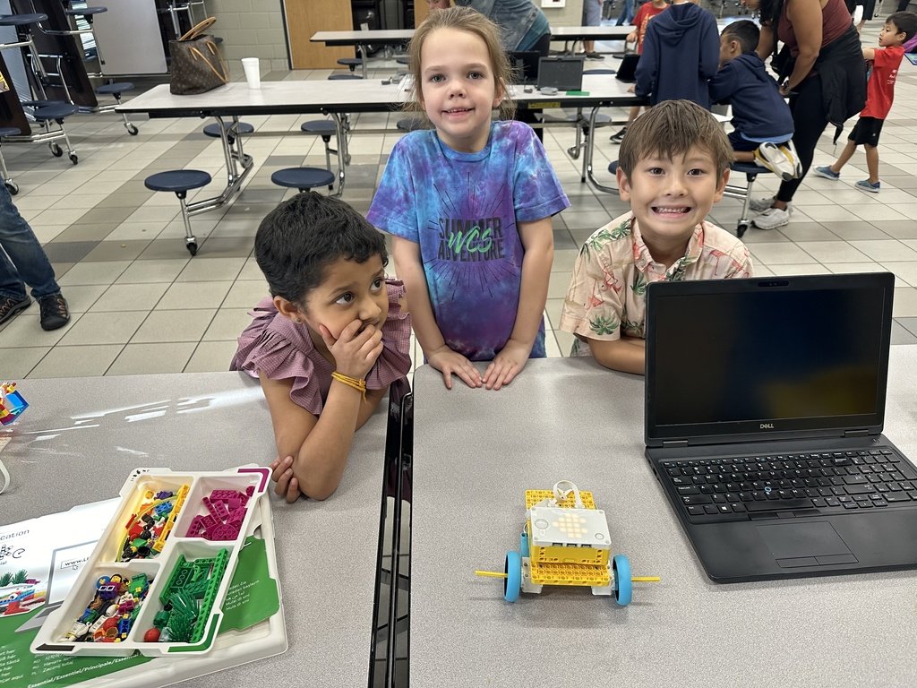 Science Night @ The Book Fair was a success! Students had such a great time building with LEGOS and powering them to go! They also created their own LEGO creations and got photos in front of our LEGO Photo Booth! Thank you to PTA for sponsoring this event! <a href="/wolfordcampus/">Wolford Elementary</a> #wolwol