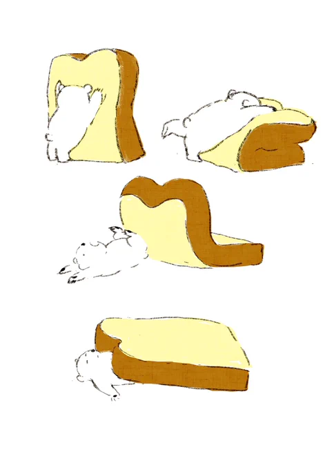 ふかふかのパンが好きなロッティ #ロッティとルー 