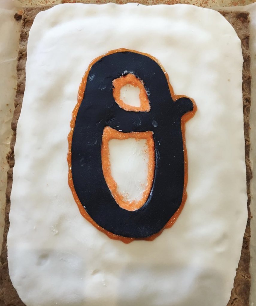 ironroosterfood's tweet image. Playoff tarts taste even better! #goOs 🧡🐓