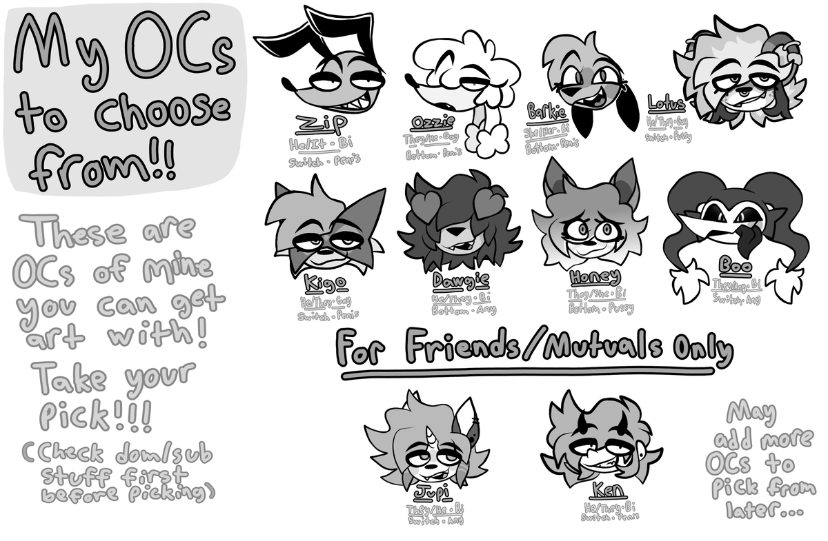 _KeNSFW_'s tweet photo. ive returned and guess what. FREE NSFW ART CUZ I NEED A REASON TO GET BACK INTO IT HAHAHA!! (AND IN TIME FOR 100 FOLLOWERS TOO WOO!!)

make sure to read through. but just like + retweet + follow (must be followed) and comment OC refs

#nsfw #nsfwacc #nsfwtwt #nsfwart #nsfwartist https://t.co/tCGZCt5AxS