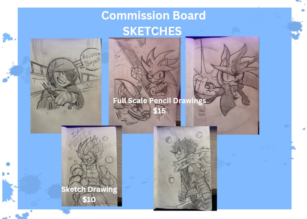Situations at home have been getting a little bit hard and my job is not paying me enough so after a long time..

COMMISIONS OPENING!

NO FNF SPRITES THIS TIME (just a drawing of one)

DMS are open 

{ CASH APP AS PAYMENT } 
(1/2) SEE SECOND PAGE