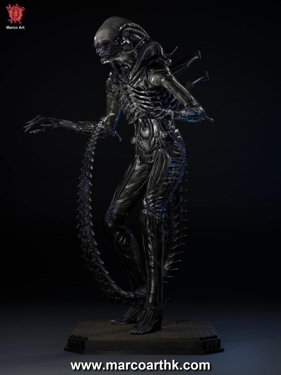MarcoArt6's tweet photo. Alien 1979 👽 

Scale: 1/6
H: 365mm ( include base )
PM me if interested in. 

Please keep continue to follow my website https://t.co/FdvSYdiRu3 for more artworks and updates.😊

#alien #giger #monster #zbrush #Xenopedia #alien1979 https://t.co/Isz0MmbFJ0