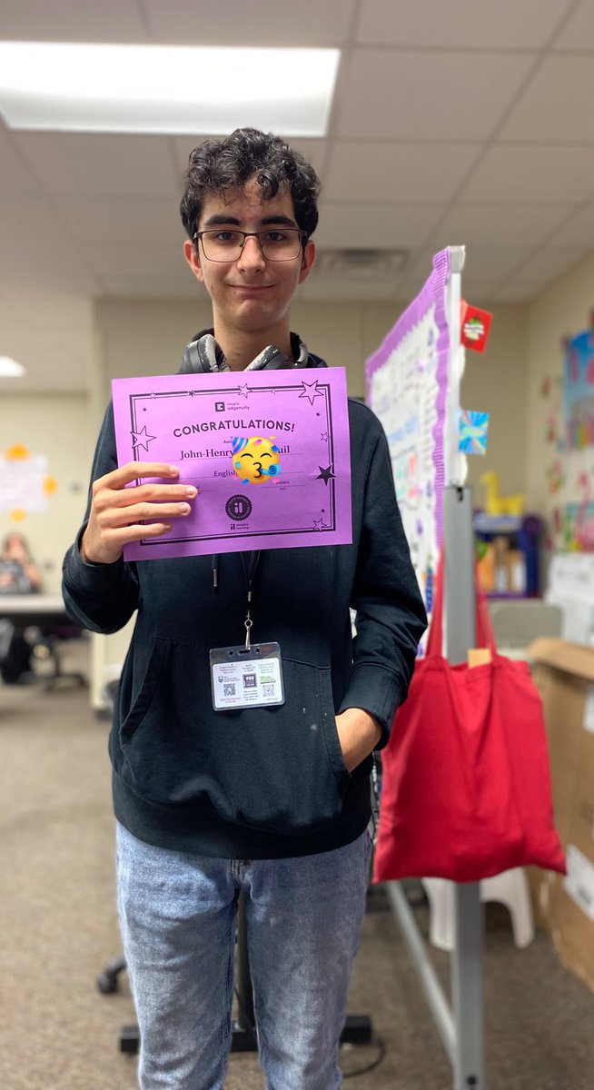 RPHS_OLAB's tweet photo. Let the good #TuesdayTimes roll in #OLAB! 💻🎶📝 Woo Hoo! 🎉We had several #CourseCompletions today! 💯%✅Congratulations to Marieth, Chloe &amp; Alyssa, Jack, and Christian! 🥳👏🏼🎊#TerrificWork🌟 #DoMoreIn24 @RGAPMobileLive @ImagineLearning #ImagineEdgenuity https://t.co/Z9fxHZhU3r