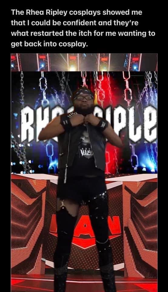 PatMDraven's tweet image. I’ve made myself vulnerable with MosherZ in order to meet people who are also neurodivergent in @RheaRipley_WWE ‘s fanbase like I am. Being vulnerable so others won’t be alone is a joy. The MosherZ make me feel that much stronger in myself. 

#PassItForward #ShareBlessings