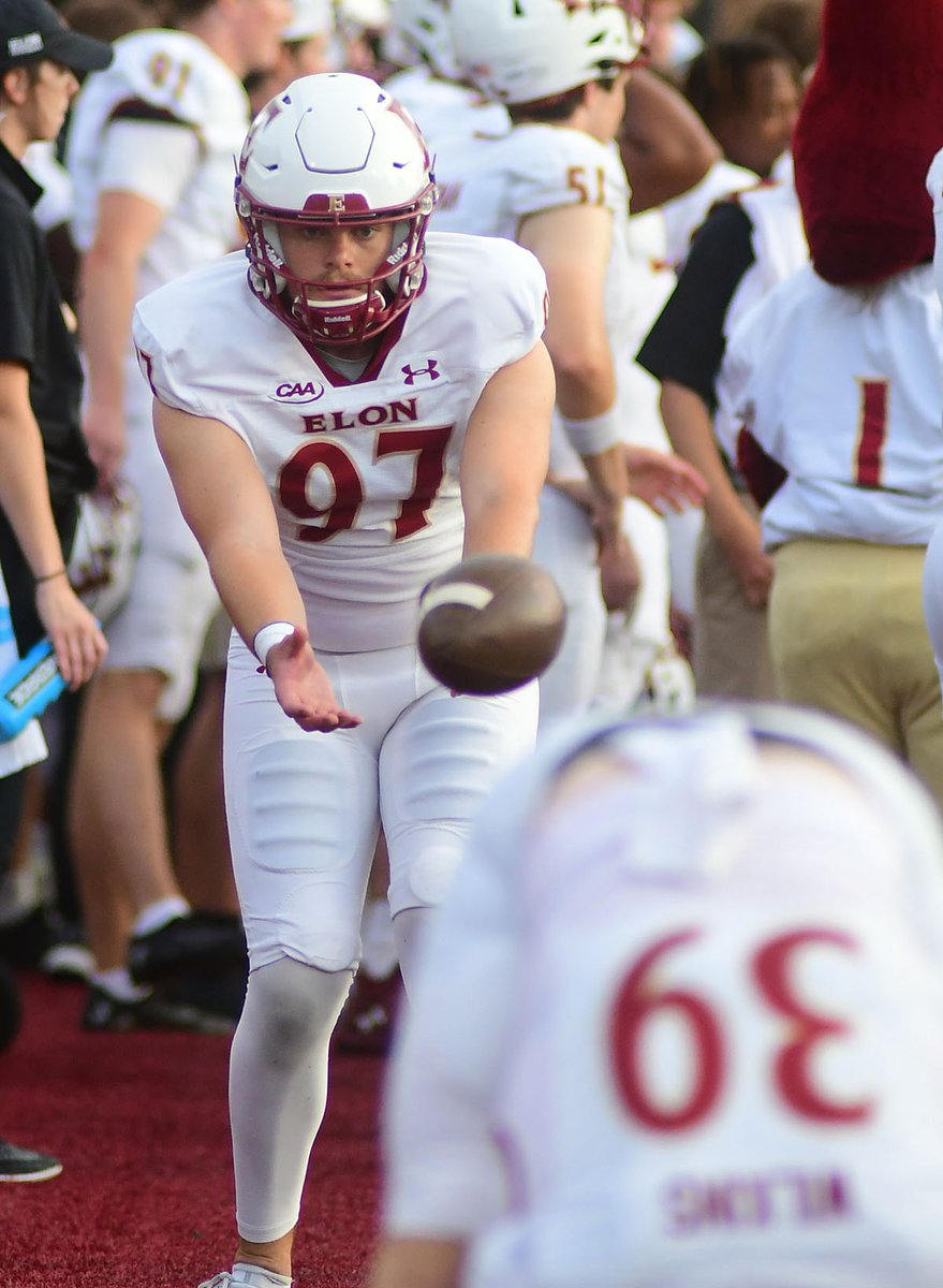 Elon punter Jeff Yurk leads the nation (FCS) in yards-per-punt (48.91), per NCAA.com stats

He leads the category by nearly a yard and would rank fourth in FBS.
