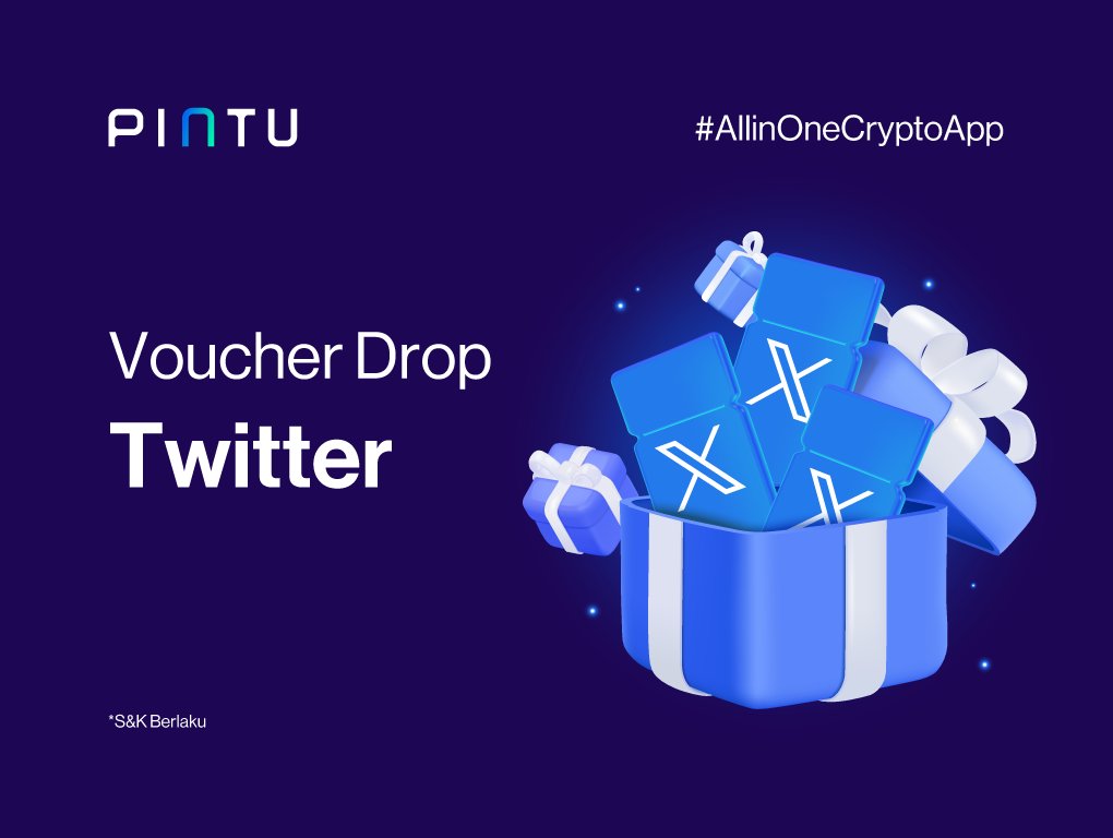 #PintuVoucherDrop bulan ini ada ronde bonus 🚨🚨

Hari ini mintu bakal bagi-bagi ratusan voucher khusus new user buat beli BTC, ETH, WIF, SUI, dll.

Mintu mulai kalau udah 400 repost dan 400 Like! 😀😀