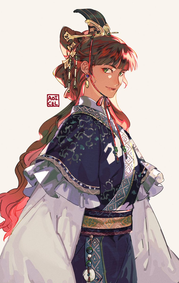 aoicel's tweet image. youko doodle