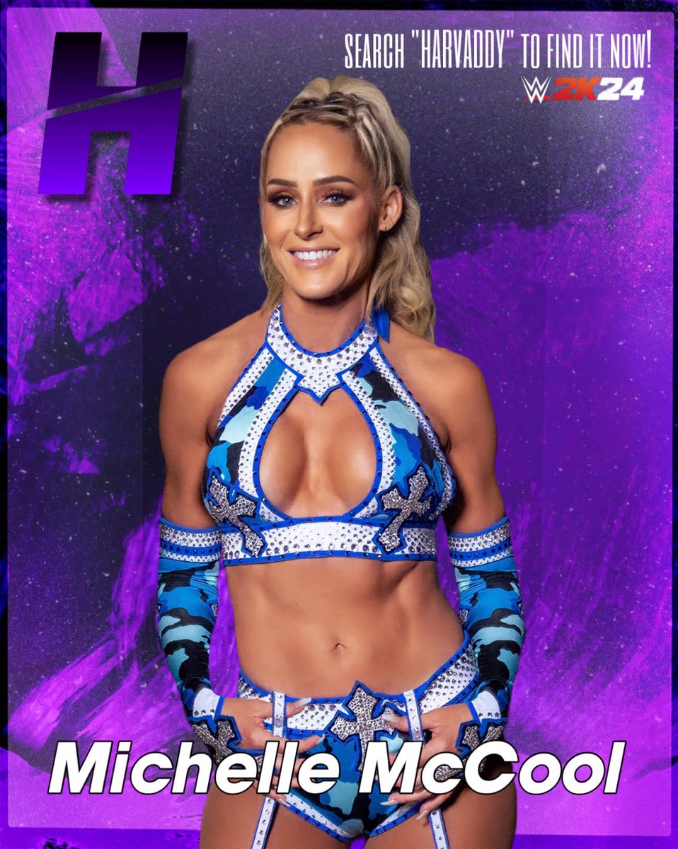 Michelle McCool (@McCoolMichelleL) Moveset is uploaded to