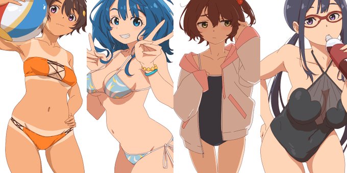 #今月描いた絵を晒そう 水着特集 