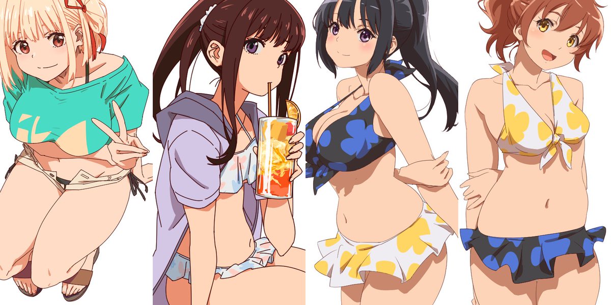 #今月描いた絵を晒そう 水着特集 