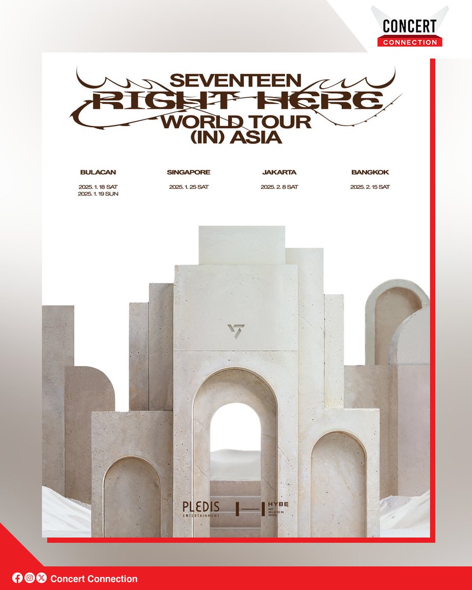 ConConnectionTH's tweet photo. 💎 กะรัตไทย เตรียมตัวไว้ได้เลย!!
15 กุมภาปีหน้า SEVENTEEN มาแน่!!!
กับ SEVENTEEN [RIGHT HERE] WORLD TOUR IN BANGKOK

#SEVENTEEN
#SVT_RIGHT_HERE_WORLDTOUR
#SVT_RIGHT_HERE_IN_BANGKOK
#LiveNationTero
#ConcertConnection https://t.co/xlfSNL85UD