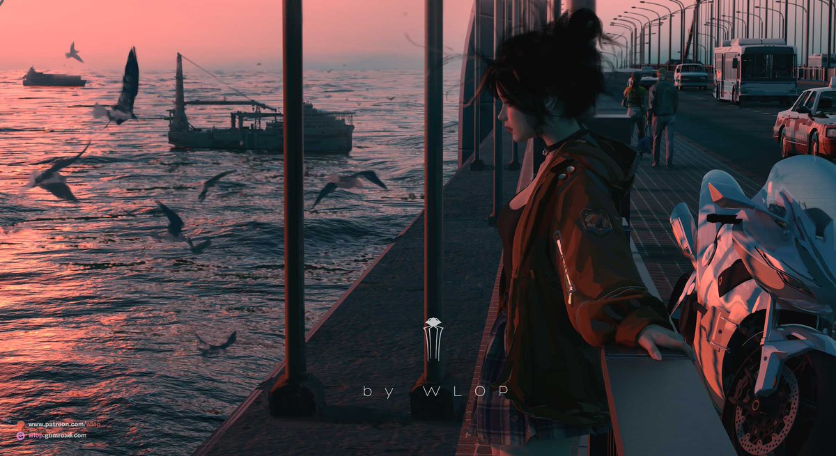 wlopwangling's tweet image. Sun Fragments #Mahina #Suvan #CloudInsect