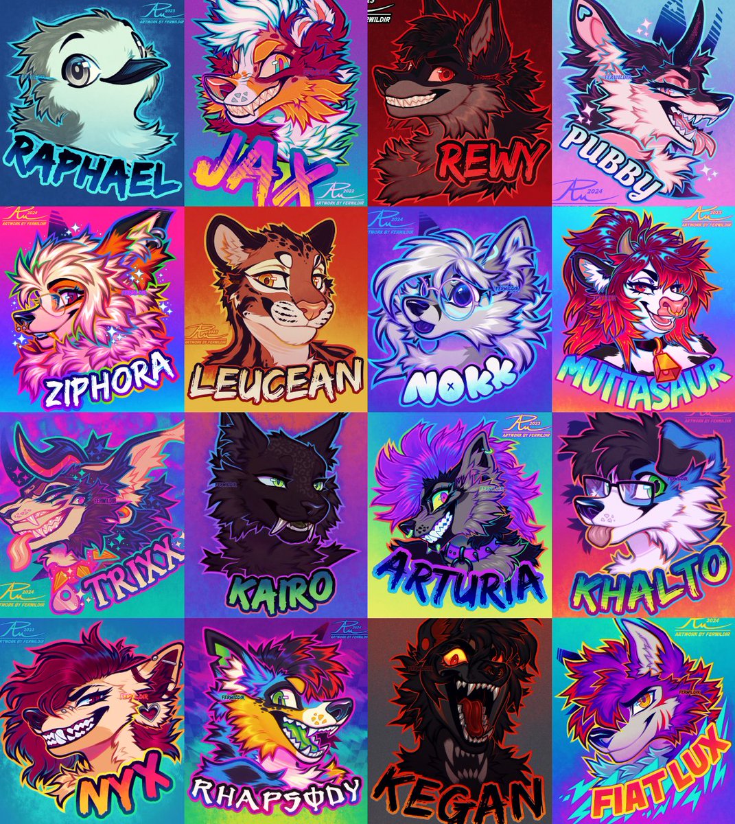 ✨ DETAILED BADGE RAFFLE ✨

🌈 One winner will receive a detailed badge like the ones below! Any Species!

🌈 Optional: Share your ref(s) in the comments (Please keep it safe-for-work!)

🌈 Just Follow &amp; RT to enter!

🌈 Ends October 20th!