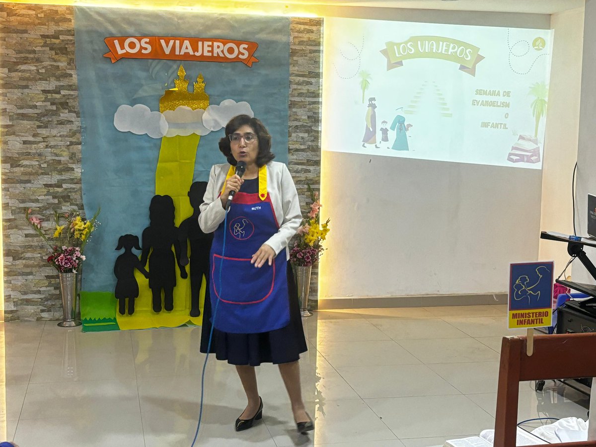 AdventistaMiCOP's tweet photo. Hna. Ruth Diaz, líder del Ministerio Infantil acompaña con el mensaje a los pequeños de la Iglesia Santa Ana del DM Olivos C. #SemanaDeLaEsperanza #MaranataSpring https://t.co/m8CFwZf4FM