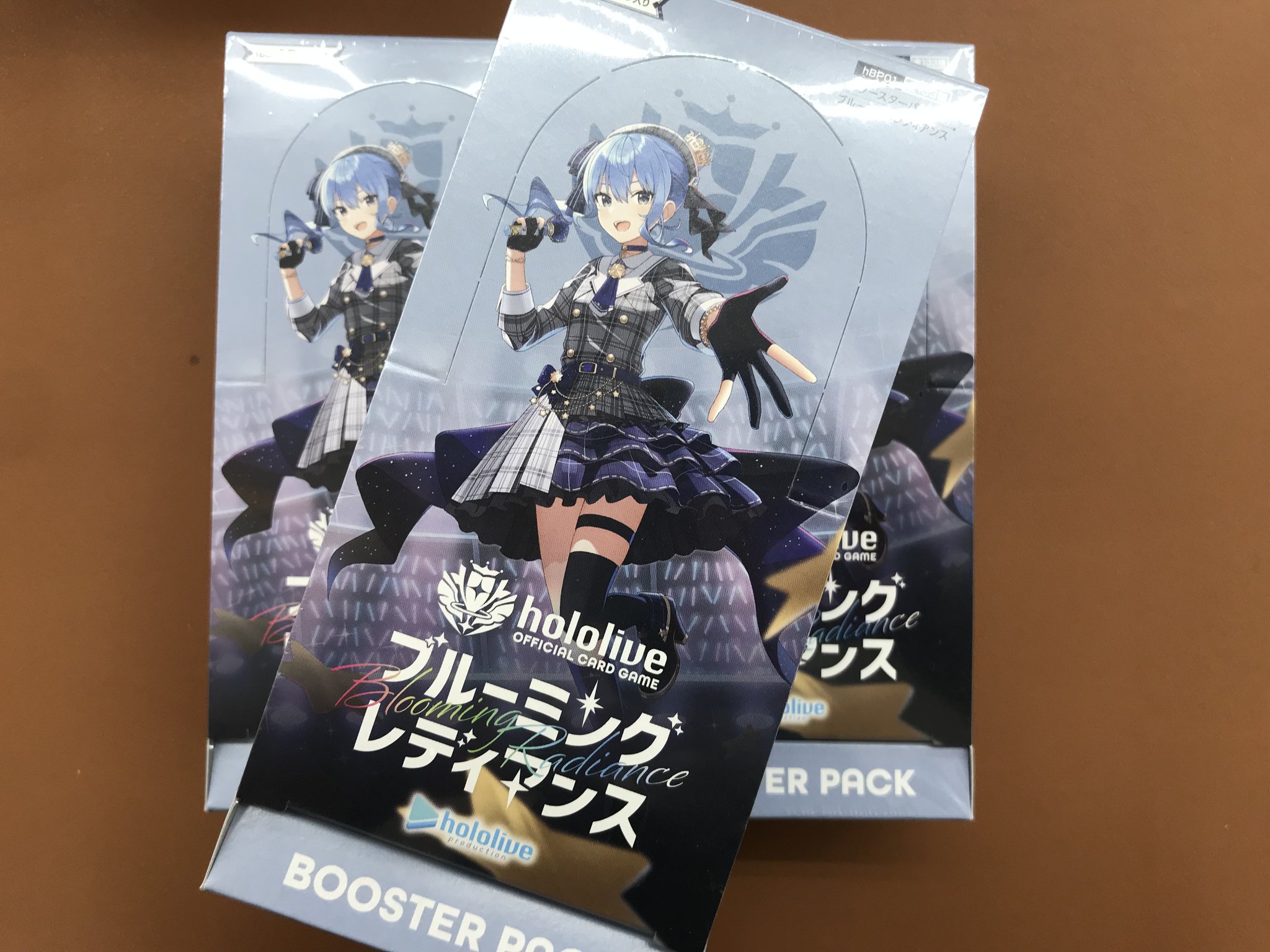 ホロライブ ブルーミングレディアンス 6boxシュリンク付き 新品 煩わしかっ