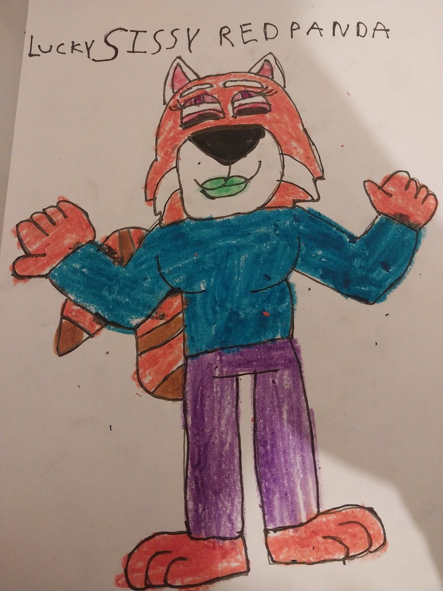 steele_xzavier's tweet photo. @xzaviersteele65 @Vindahero @Anonimato0013e @eieproductions Meet luckysissy red panda the sister of the smilejoy bears #thesmilejoybears #RedPanda #redpandaoc https://t.co/3lbSNcBiPC