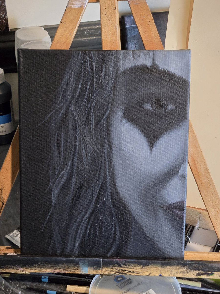 ryanoilpaints's tweet photo. It started with an idea.

I wanted to do this Icon Collection of villains. The Joker is the ultimate villain in my opinion and he needs his Harley Quinn to keep him company.

I had a ball. Hope you like it.

Harley Quinn
Icon Collection 2
8x10
Oil Paint
Artist: Me https://t.co/KjDzsHXGkQ