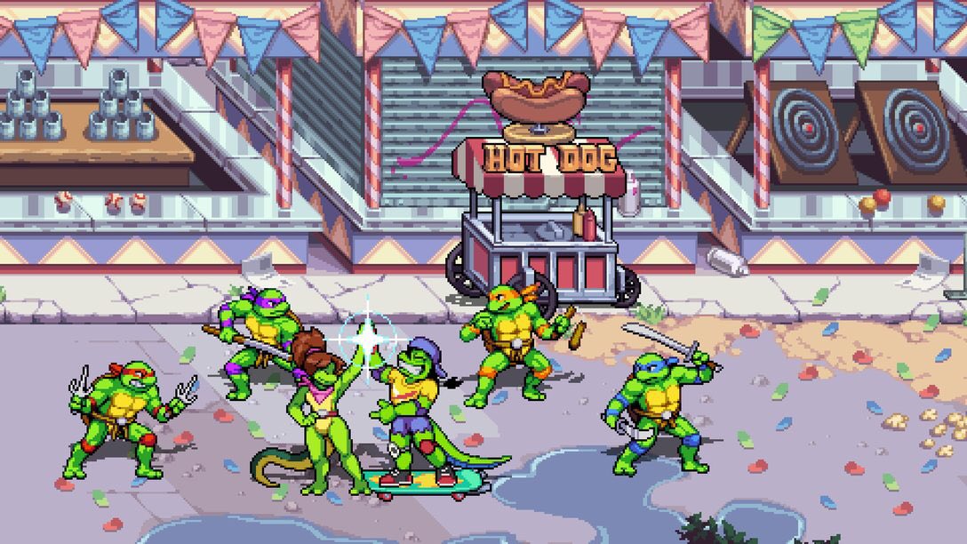gradioactive4's tweet image. New DLC for #tmnt #shreddersrevenge #radicalreptiles is officially released! 🐢💥