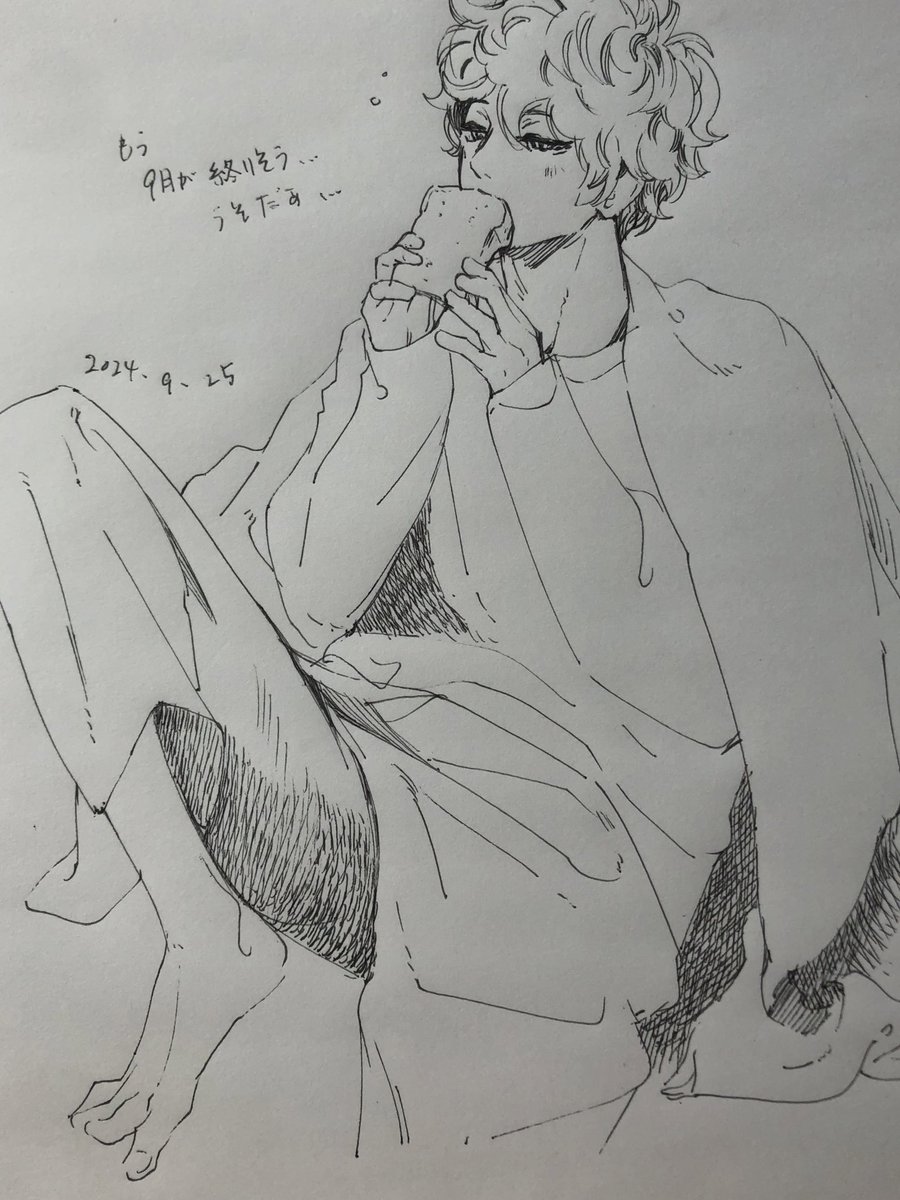 本日の1発描き練習
今日も難しい… 