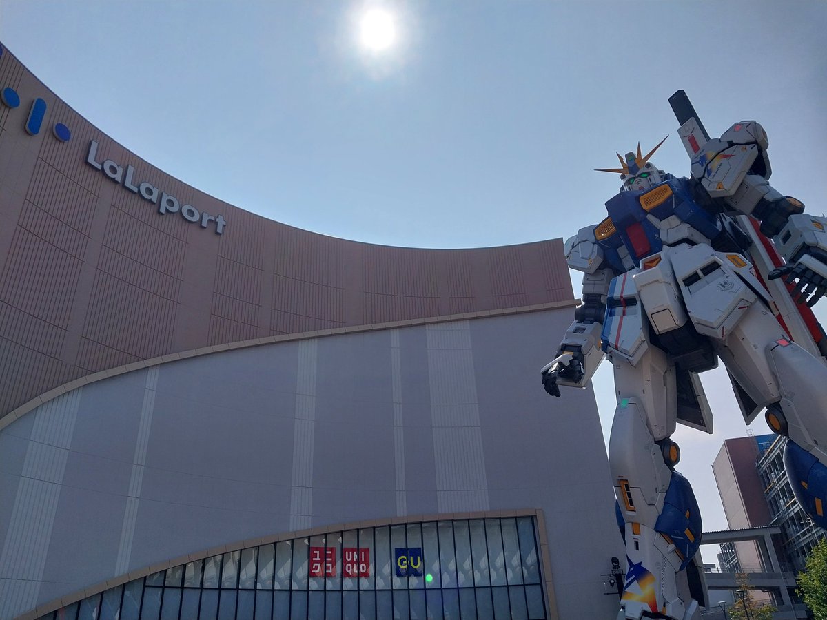 9월초 다녀온 라라포트 후쿠오카 건담 #ららぽーと福岡