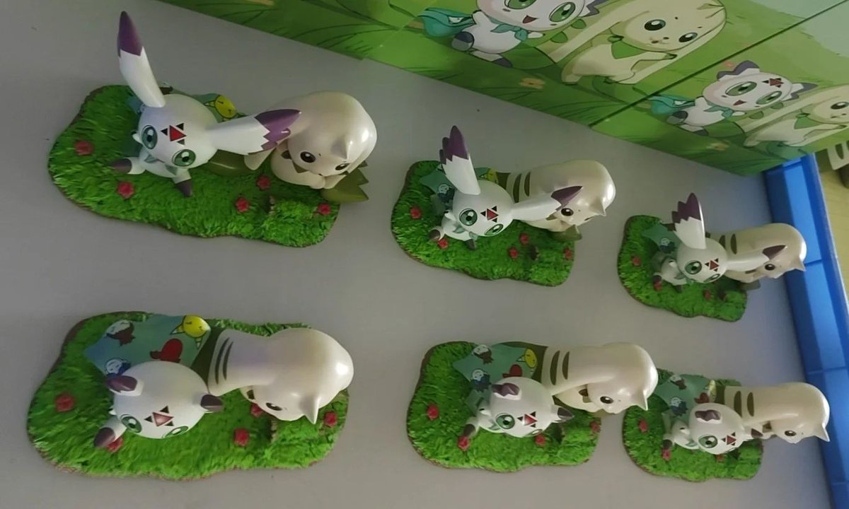 GKloopnews's tweet photo. PRODUCTION UPDATE: Culumon &amp; Terriermon – EL Studio

EL Studio is wrapping up the production of their Culumon &amp; Terriermon figures!
#Culumon #Terriermon #Digimon #DigimonFigure #DigimonFans #Anime #ELStudio

https://t.co/lz20pJRUIU 

https://t.co/6qEjBZifm2 https://t.co/6caMCkt3Ty