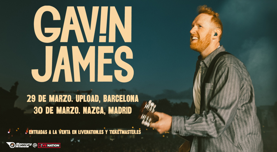 ¡El artista irlandés Gavin James estará en España con su gira!

🎫Entradas a la venta el viernes 27 de septiembre a las 11h en livenation.es 

➕ info y preventas en: livenation.es/noticias
