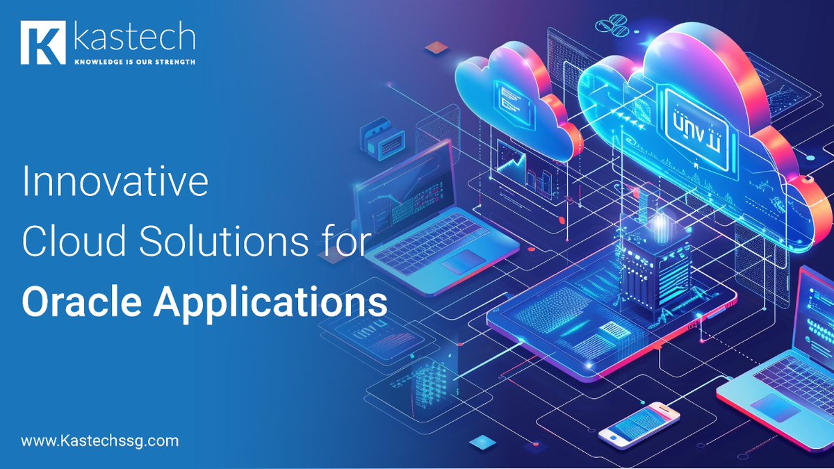 KastechSSG's tweet image. Kastech revolutionizes business with our #OracleCloudApplications. Our expert team provides tailored solutions for optimizing and managing your #Oracle #CloudApplications, ensuring seamless integration and peak performance.
kastechssg.com/practices/orac…
#OracleCloud #KastechCloud