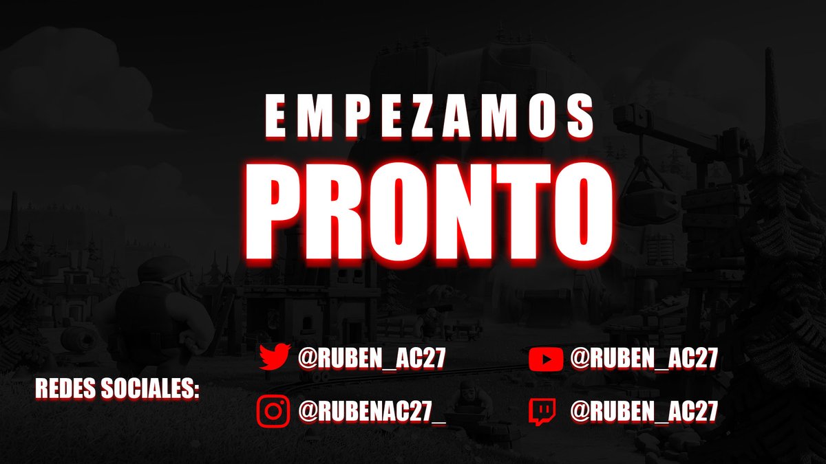 PC arreglado y va siendo hora de volver a los streams 👀🔥
Ya os confirmaré fecha exacta, pero por lo pronto será a finales de este mes y principios de Octubre.

Se agradece ❤️🔃