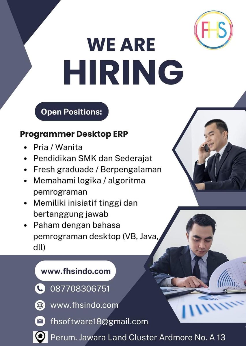 Lowongan Kerja Programmer Dekstop ERP

#lokerkarir_it #lokerit #lokerprogrammer #lowongankerja #loker #lokercot

cc : <a href="/hrdbacot/">HRD BACOT</a>