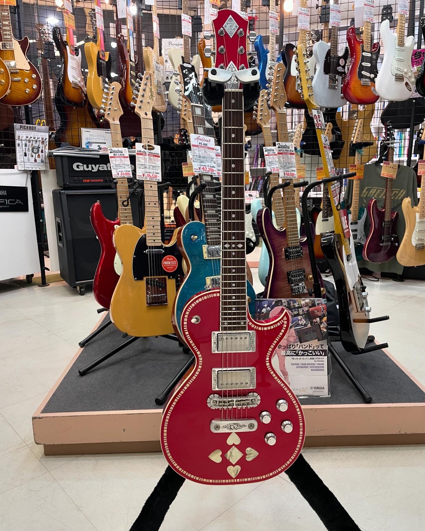 ☆*☆様 Zemaitis A24SU Ruby Heart HC付き Zemaitis ゼマイティス