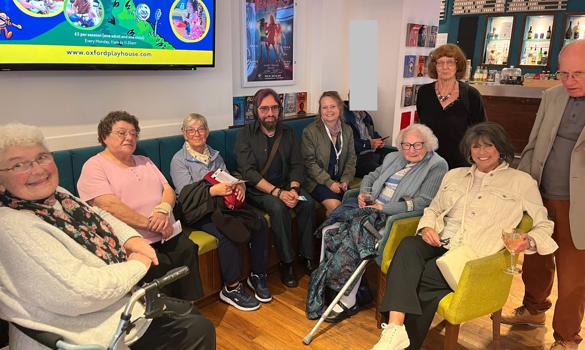 A big thank you to <a href="/OxfordPlayhouse/">Oxford Playhouse</a> for a very accessible &amp; #agefriendly welcome to the brilliant Coming To England by <a href="/FloellaBenjamin/">Floella Benjamin</a> -our <a href="/AgeUKOxon/">Age UK Oxfordshire</a> #CreativeAmbassadors had a great night out &amp; really enjoyed this very timely performance as we approach #BlackHistoryMonth