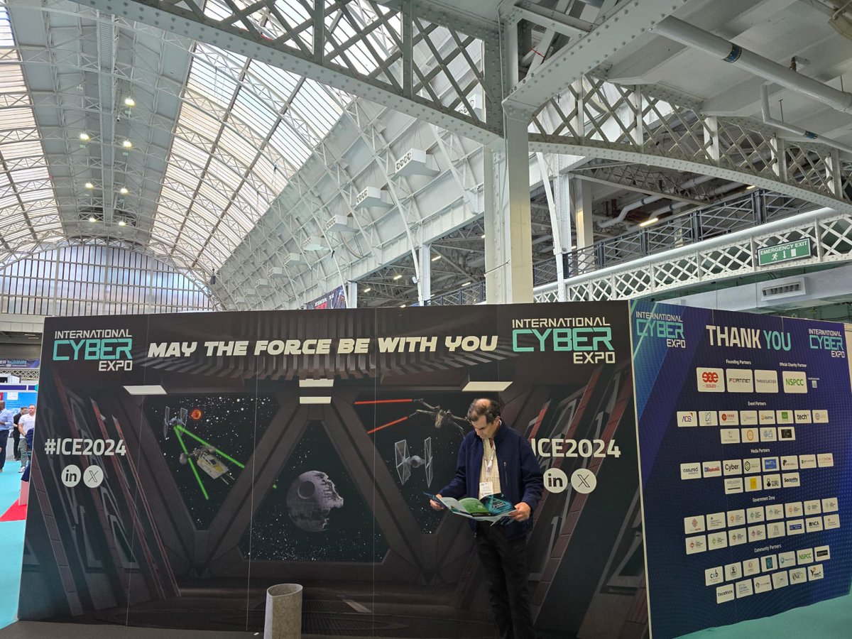 Thanks <a href="/IntCyberExpo/">ICE_Expo</a> for the opportunity to meet so many interesting participants who can inform our work on cyber security &amp; electronic crime #ICE2024