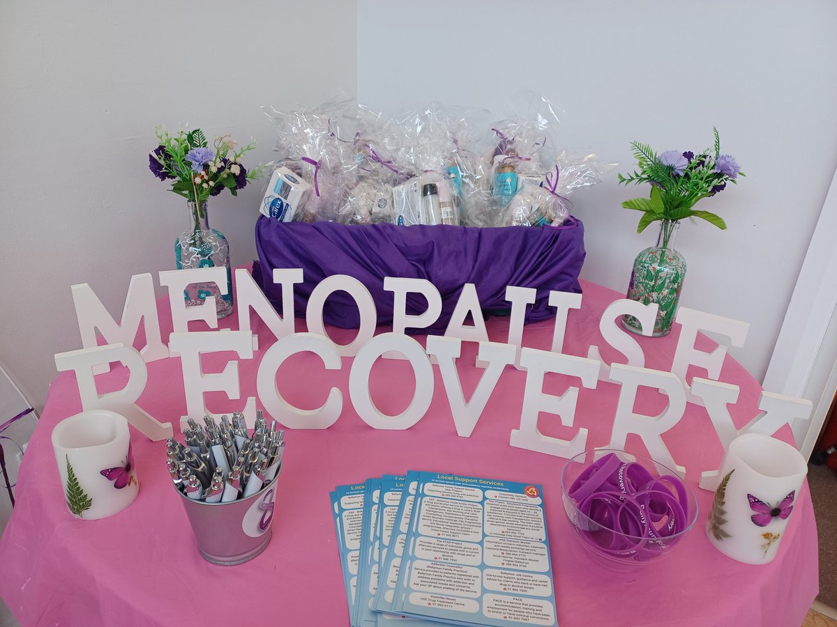 Ready and waiting for your arrival 🎊💜🎊

#BallymunDoes #MenopauseandRecovery #EveryWoman #EveryFamily #EveryCommunity