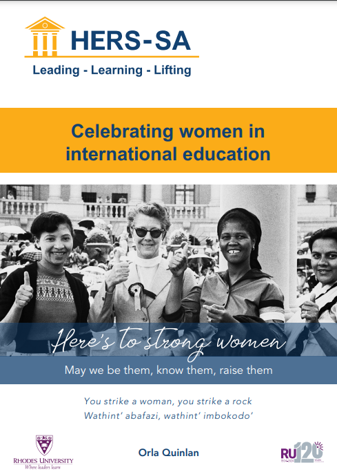 Rhodes_Uni's tweet image. [FREE DOWNLOAD]: Women in Internationalisation Publication

Orla Quinlan, Director of Global Engagement at Rhodes University, speaks to the structural barriers women face in the workplace, highlighting issues such as unequal pay, sexual harassment, and silencing women’s voices in…